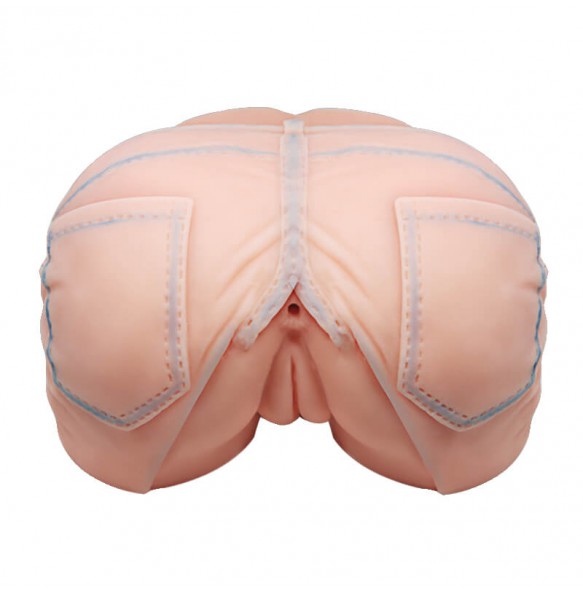 BAILE - Temptation Passion Lady Jeans Realistic Vagina Vibrating Masturbator (1.5KG)